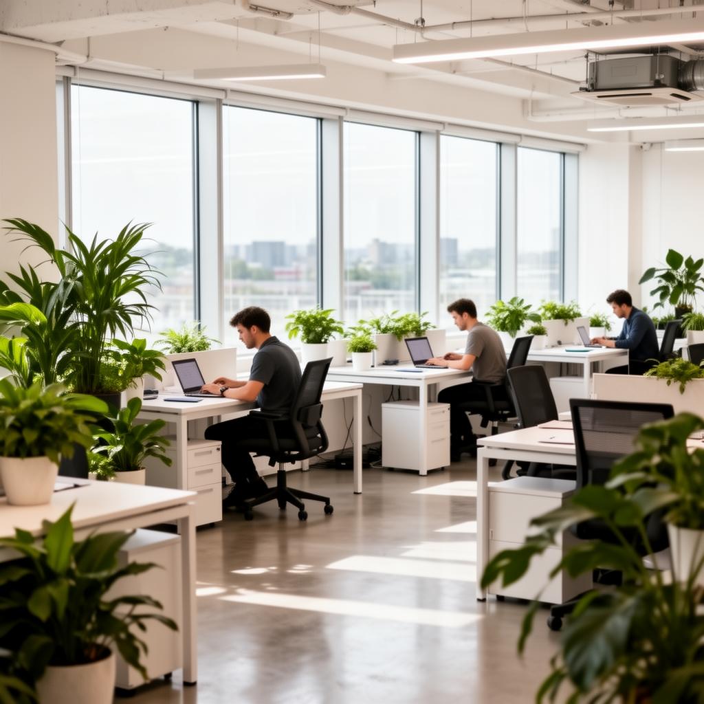 The Meet Options advisor team in a bright modern office